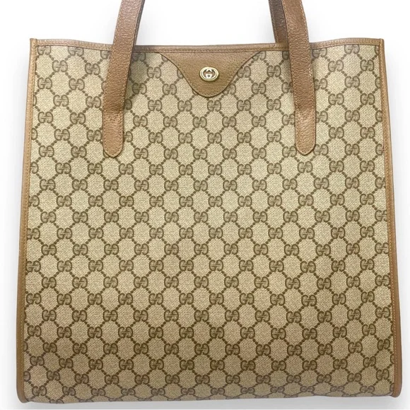 🔴SOLD🔴Gucci Supreme GG monogram tote bag - Picture 5 of 17